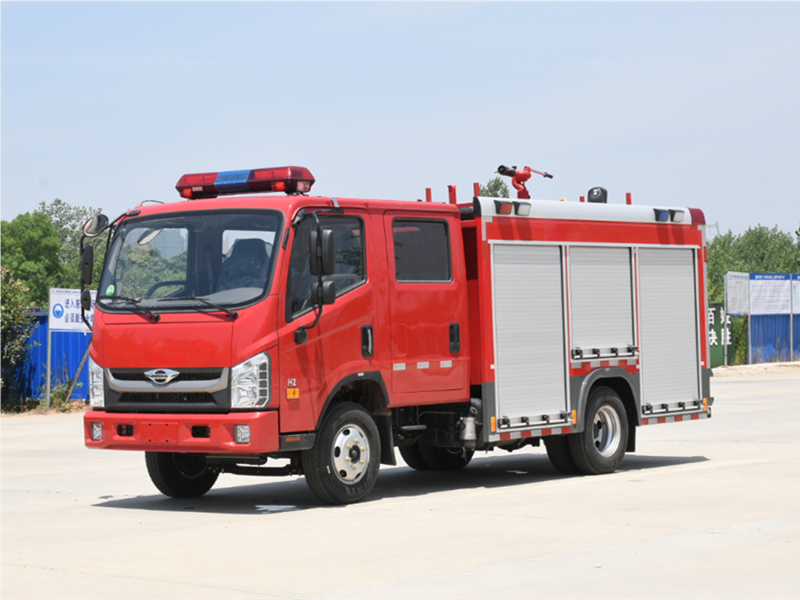 2.5吨福田水罐消防车