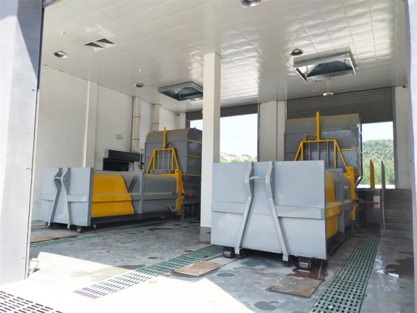 中大型水平直压式垃圾站